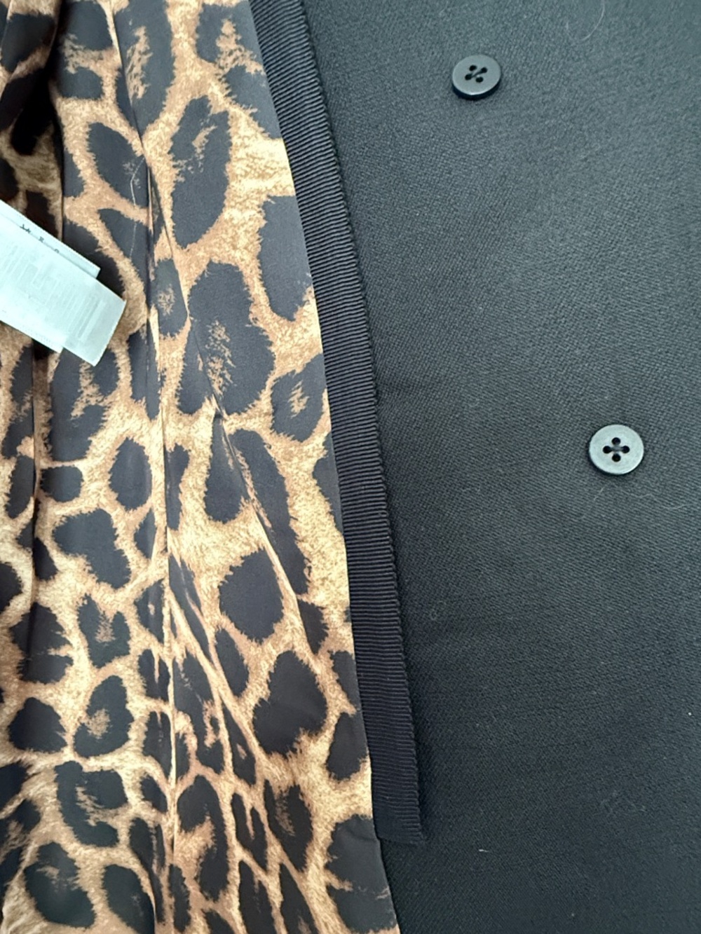 Veronica Beard Rhys Black Dickey Wool Blazer with Gold Buttons Sz 2 NWT $848 - Picture 7 of 11